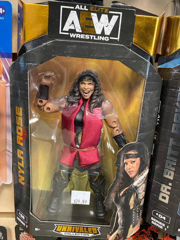 AEW All Elite Wrestling Unrivaled Collection NYLA ROSE Figure