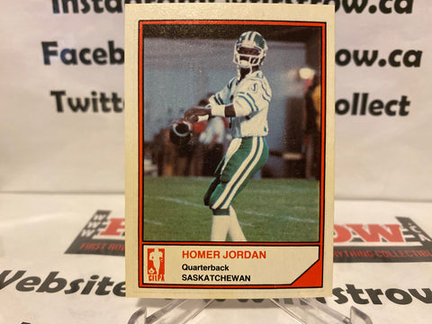 Homer Jordan 1983 Jogo Limited CFL