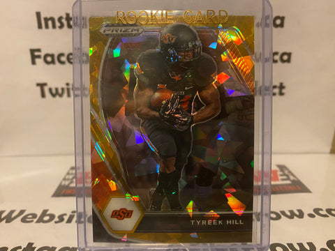 2021 Prizm Draft Picks #59 Tyreek Hill Prizms Orange Ice
