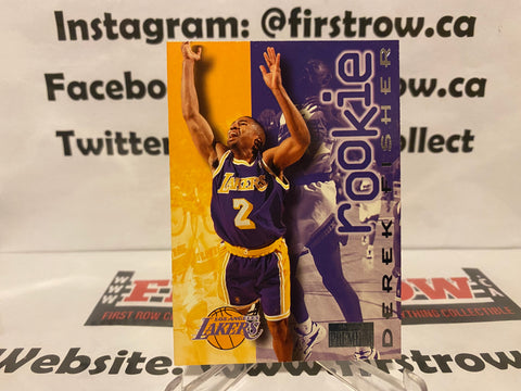 1996-97 Fleer Skybox Premium Derek Fisher Rookie Los Angeles Lakers RC #209