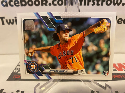 2021 Topps Update Series Rookie Card RC # US109 Peter Solomon