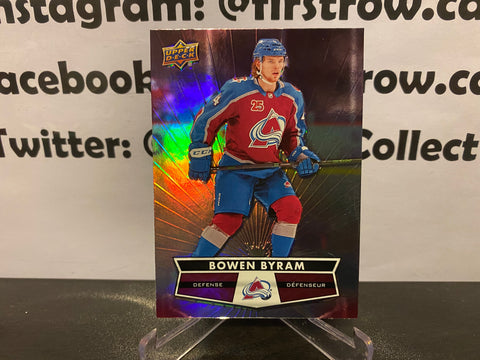 Bowen Byram 2021-22 Upper Deck Tim Hortons Hockey Card #4