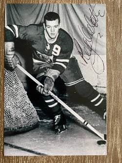 Reg Abbott Autograph 4x6 Photo - First Row Collectibles