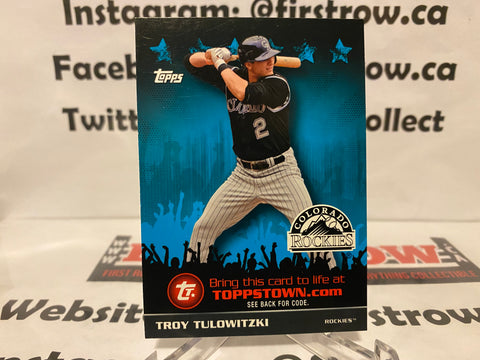 2009 Topps Topps Town Troy Tulowitzki #TTT71