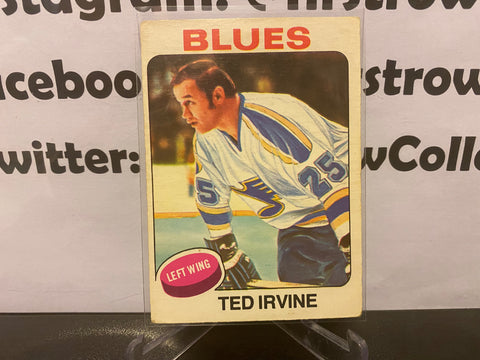 Ted Irvine 1975-76 O-Pee-Chee #244