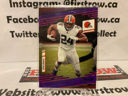 2021 Prestige Nick Chubb #123 - Premium Xtra Points Purple Parallel /149