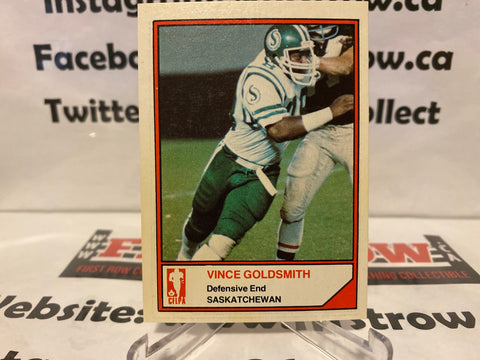 Vince Goldsmith 1983 Jogo Limited CFL