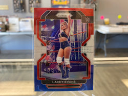 Lacey Evans 2022 Panini Prizm Prizms Red White and Blue #189