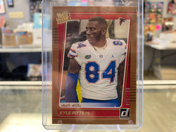 KYLE PITTS 2021 DONRUSS #260 RATED ROOKIE STUDIO SERIES PORTRAIT /100