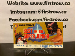 New Japan Pro Wrestling Best of Super Juniors 1995 Ticket Stub