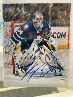 James Reimer signed Toronto Maple Leafs 8x10 Hockey Photo