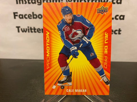 Cale Makar 2021-22 Upper Deck Tim Hortons Promotion PP-15