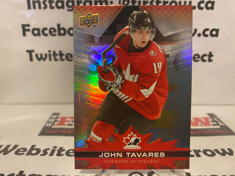 John Tavares 2021-22 Upper Deck Tim Hortons Team Canada #15