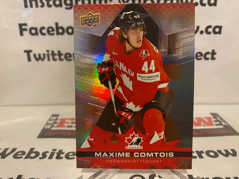 Maxime Comtois 2021-22 Upper Deck Tim Hortons Team Canada #19