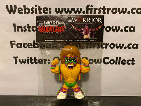 Ultimate Warrior Micro Brawler WWF WWE – First Row Collectibles