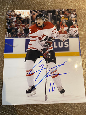 Mark Stone Autograph Team Canada 8x10 Photo