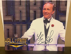 Larry Zbyszko signed 8x10 Wrestling Photo