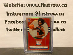 Coby White 2019 Panini Chronicles Hometown Heroes Optic Prizm Silver #551 Rookie Card