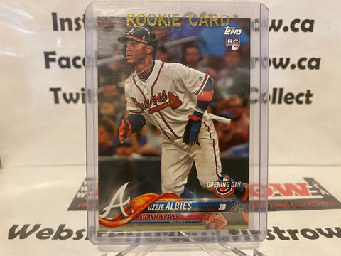 2018 Topps Opening Day Ozzie Albies RC Rookie Braves #13