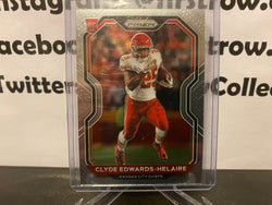 Clyde Edwards-Helaire 2020 Panini Prizm  #328 Rookie Card RC Chiefs