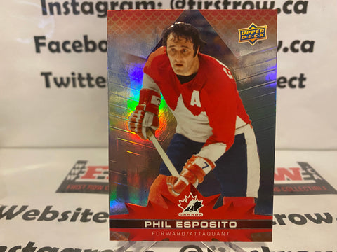 Phil Esposito 2021-22 Upper Deck Tim Hortons Team Canada #89