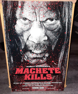 DANNY TREJO Signed MACHETE 11x17 MOVIE POSTER