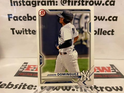 2021 Bowman Baseball Jasson Dominguez BP-13 New York Yankees
