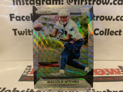 2016 Panini Prizm Prizms Blue Wave #284 Malcolm Mitchell /149