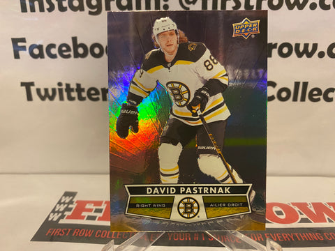 David Pastrnak 2021-22 Upper Deck Tim Hortons Hockey Card #88