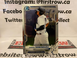 2021 Bowman Jasson Dominguez - Yankees BP-13 Chrome Prospect
