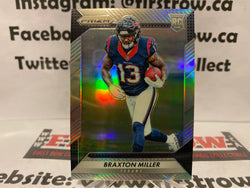 2016 Prizm Silver Prizm Rookie RC Braxton Miller 280 Texans