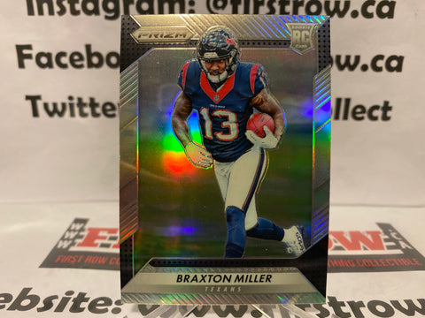 2016 Prizm Silver Prizm Rookie RC Braxton Miller 280 Texans