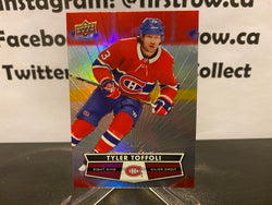 Tyler Toffoli 2021-22 Upper Deck Tim Hortons Hockey Card #73
