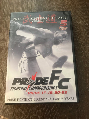 Pride FC: Pride Fighting Legacy Volume 4 - 5-Disc Set