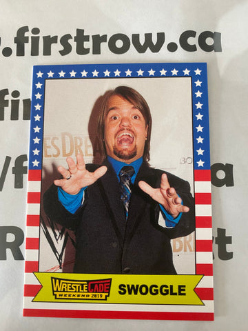 Swoggle 2019 WrestleCade Weekend Card