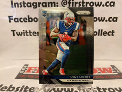 2018 Panini Prizm #211 Sony Michel RC Rookie Card