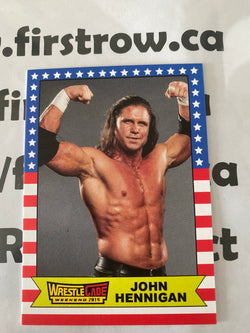John Hennigan 2019 WrestleCade Weekend Card - First Row Collectibles