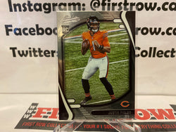 2021 Panini Absolute Football Justin Fields Rookie Card RC Chicago Bears #108