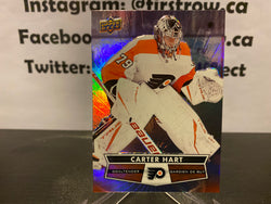 Carter Hart 2021-22 Upper Deck Tim Hortons Hockey Card #79