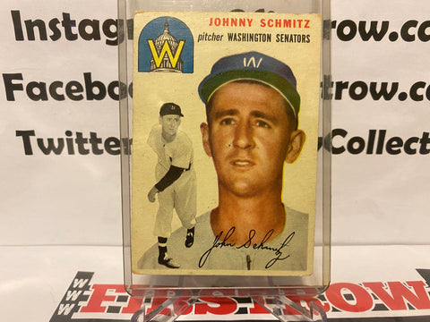 1954 Topps #33 Johnny Schmitz