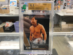 Kenny Omega 2021 Upper Deck AEW First Edition Gold Graded MNT 9.5
