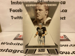 2021 Panini Score Football Howie Long GAME FACE INSERT Oakland Raiders #GF11 🔥