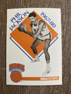 Phil Jackson 1990-91 NBA Hoops #348
