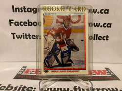 1990-91 Upper Deck #458 Felix Potvin RC ROOKIE CARD