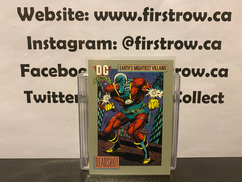 Deadshot 1991 Impel DC Cosmic Cards Inaugural Edition #91