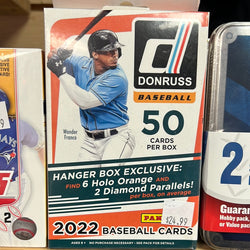 2022 Panini Donruss Baseball hanger box