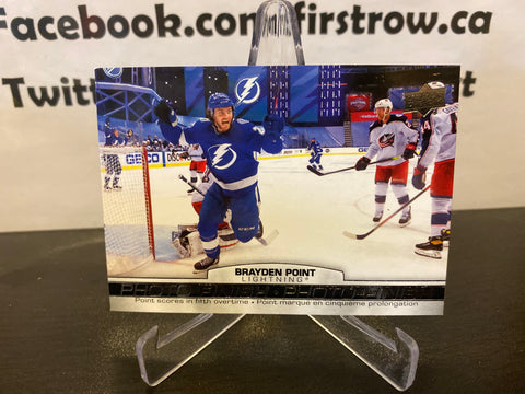 Brayden Point 2021-22 Upper Deck Tim Hortons Photo Finish PF-3