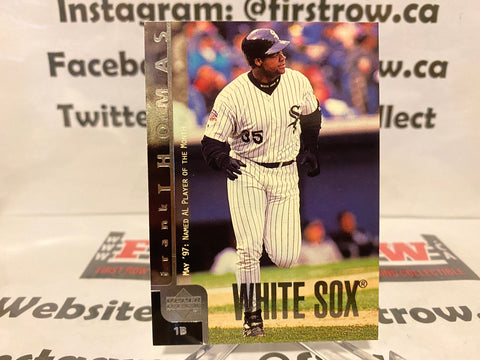 1998 Upper Deck Baseball #330 Frank Thomas White Sox