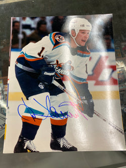 Darius Kasparaitis signed New York Islanders 8x10 Photo