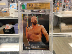 Jon Moxley 2021 Upper Deck AEW First Edition Gold Graded MNT 9.5